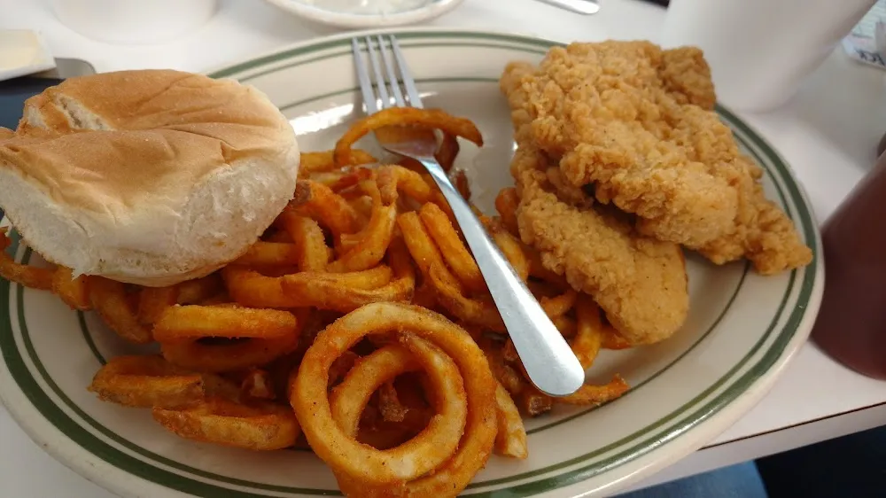Chicken Tenders & Curly Fries