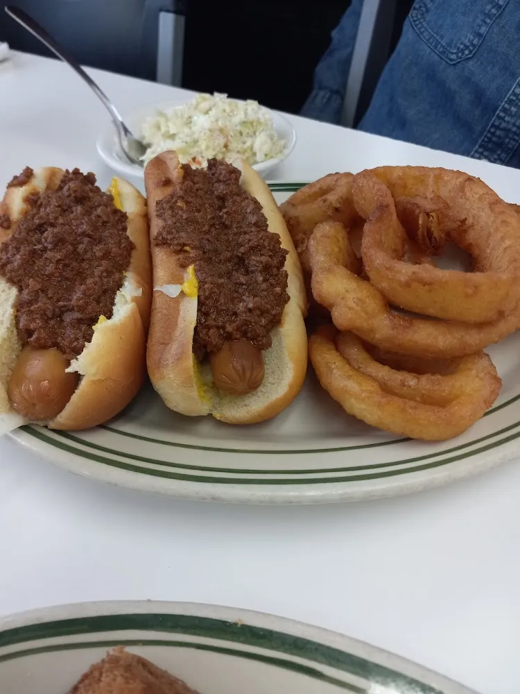 Hot Dogs w Onion Rings